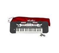 Teclado digital MeMe, 37 teclas escolar Noa, 10 tonos, 10 ritmos, 6 canciones, grabar y reproducir, efectos, prog.accordi (sync/fill-in/single/okon) entrada USB y auriculares, bolsa transporte, cable