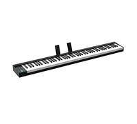 Teclado digital Piano 88 teclas Teclado eléctrico portátil semipesado Altavoz incorporado Batería recargable Instrumento musical con conexión Bluetooth MIDI for principiantes y niños
