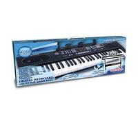 Teclado digital profesional de 61 teclas con palabras de canciones pregrabadas sonidos Ritmos + Homenaje cuaderno pentagrama