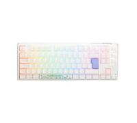 Teclado Ducky One 3 Classic TKL MX-Clear Hot-Swap RGB Blanco Español
