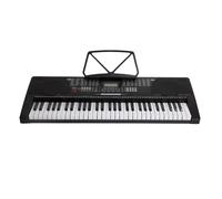 Teclado Electrónico 61 Teclas Teclas De Piano De Imitación Principiante Adulto Enseñanza Teclado Electrónico Multifunción