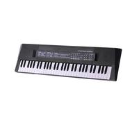 Teclado Electrónico De Música Digital De 61 Teclas, Piano Eléctrico Multifuncional Para Estudiantes De Piano Con Función De Micrófono