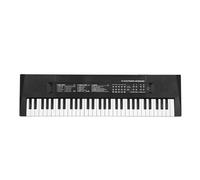 Teclado Electrónico Digital De 61 Teclas, Piano Eléctrico Multifuncional Para Estudiantes Con Instrumentos Con Función De Micrófono