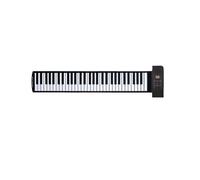 Teclado Electrónico Enrollado A Mano Multifunción Plegable De Silicona Para Piano Enrollado A Mano De 61 Teclas