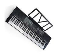Teclado Electrónico Multifuncional De 61 Teclas Y Piano Portátil Con 11-50 Canciones De Demostración Y Más De 201 Tonos.