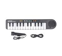 Teclado electrónico para niños, 25 teclas, teclado de piano, tonos ajustables, juguete musical, teclado musical portátil, instrumento musical, piano para niños