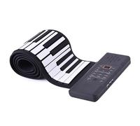 Teclado Electrónico Piano Electrónico Plegable De Silicona De 88 Teclas Piano Enrollado A Mano Engrosado Con Versión De Acordes De Piano Sostenido