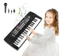 Teclado Electrónico Piano para Infantil y Principiantes, 37 Teclas Multifunción Piano Musical para Niños, Teclado de Piano Portátil Educativos Juguetes para 3 4 5 6 Años Niñas Niños