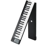 Teclado Electrónico Piano Plegable Empalmado Piano Portátil De 88 Teclas Piano Electrónico Inteligente De Seguimiento Con Teclado De Fuerza Ponderada