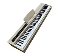 Teclado Electrónico Teclas Contrapesadas Piano 88 Teclas Piano Digital Con 128 Tonos 128 Ritmo 128 Polifonía Piano Electrónico Portatil (Color : 01)