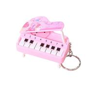 Teclado Electrónico Tecloso Sonido Interactivo Juguete Instrumento Musical Llave De Piano para Accesorios Viaje En Aula Llave Piano Pequeño Jugable