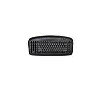 Teclado ergonmico con la mano izquierda para negocios/contabilidad - 8 teclas de acceso rpido multimedia - Elimina el RSI y el tnel carpiano -