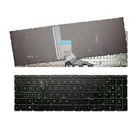 Teclado Español para HP Pavilion Gaming 15-CX000 Retroiluminado Verde QWERTY ES Repuesto Compatible