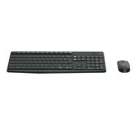 Teclado Español + Ratón Logitech Mk235 Inalámbrico Usb Qwerty Gris 920-007919