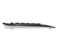 Logitech 920-008680 teclado Ratón incluido Universal USB QWERTY Español Negro, Blanco