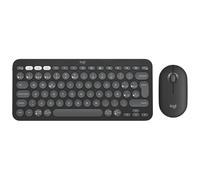 Logitech 920-012227 teclado Ratón incluido Universal RF Wireless + Bluetooth QWERTY Español Grafito