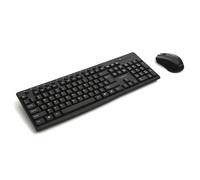 Teclado espaÑol + raton omega inalambrico negro okm071bes