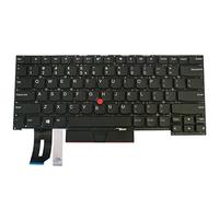 Teclado estadounidense para Lenovo ThinkPad T490s T495s T490S T495S E490S T14S P1 Extreme Gen1/Gen2 X1 Extreme Gen1 / Gen2 Sin marco (sin luz de fondo)