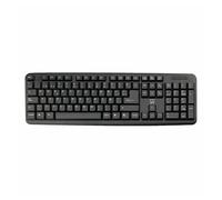 Teclado silencioso USB negro