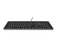 Teclado Ewent EW3270 Silent Retroiluminado PT Preto
