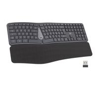 Teclado Ewent EW3290 Ergonómico Multimodo Bluetooth/2.4Ghz Wireless PT Negro