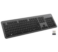 Teclado Ewent EW3297 Illuminated Wireless Multimode Bluetooth/2.4Ghz Wireless PT Preto