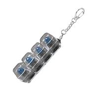 Teclado Fidget, Fidget Toys con luz LED, juguete de 4 teclas Fidgets satisfactorio sensación de para aliviar el estrés - Clavier Lumineux Clavier, diseño , Porte-clés Descompresión