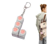 Teclado--Fidget Juguetes | Juguete de relajación con sensor de huellas de gato, impresora de ruido, para oficina, interior, escuela, hogar