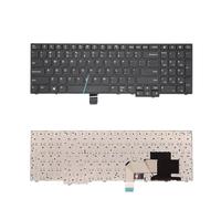 Teclado for ordenador portátil ruso de EE. UU., Compatible con Lenovo | Compatible con IBM ThinkPad, E570 E575 E570C 01AX160 01AX200.(US Without Mouse)