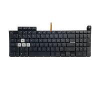 Teclado for portátil Estadounidense, Compatible con ASUS, TUF Gaming FX507, FX607, FA507, FA507R, FX707, FX517, GA507, FA707R, FA617 (Modelos 2022 y 2023, Z/ZC/ZE/ZM/ZR).(F)