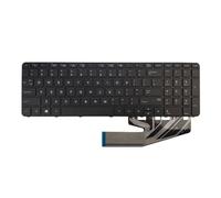 Teclado for portátil Estadounidense, Compatible con HP, Compatible con ProBook, 450 G3/G4 455 G3/G4 470 G3/G4 650 G2 G3 655 G2 G3 450 G3 G4 455 G3 G4 470 G3 HSTNN-Q95C/Q03C(US No Backlight)