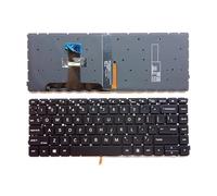 Teclado for portátil Estadounidense, Compatible con HP, ProBook 440 G8 G9, 445 G8 G9, V195246EK1, M23769-B31, M23769-001, 445R, 440 G8/G9/G10, ZHAN 66 Pro 14 G4/G5(Black US Backlit)