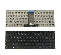 Teclado for portátil US/RU/SP, Compatible con HP, 14G-BR 14G-BU 240 246 245 G6 340 348 G7 TPN-C131 Q186 Q187 Q188 Q189 I130 I135 W125 W190(SP Black)
