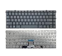 Teclado for portátil US/SP, Compatible con HP, Pavilion, x360 14M 14-DW 14-DV 14-DY 14-EK 14-EC 14-EM 14-EP TPN-I141/I142/C157/C158 14-EE 13-BB(V)