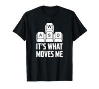 Teclado Gamer Es lo Que me Mueve Divertido Camiseta