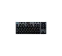 Logitech G G915 X Lightspeed TKL Teclado para Gaming inalámbrico de Perfil bajo, Disposición AZERTY Francés, Lineal - Negro