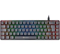 Teclado GAMIAC TKL69G SF, Kailh Red, Negro/Grís - Mecánico (ES)