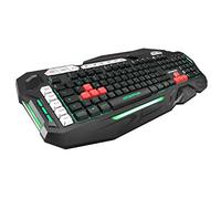 Teclado Gaming Gammed Xweapon BACKLIGHT 7 colores con teclas macro