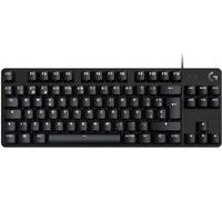 Logitech G G413 TKL SE Teclado Mecánico Gaming - Teclado Compacto Retroiluminado con Interruptores Mecánicos Táctiles, Anti-Ghosting, Compatible con Windows, macOS, Disposición QWERTY Español - Negro