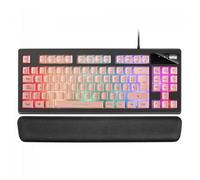 Teclado Gaming Mars Gaming MKAXPES/ Rosa