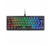 Teclado gaming mars gaming mkminiproyes negro qwerty us