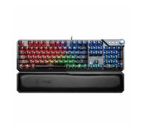 Teclado gaming msi vigor gk71 sonic red fr azerty francés negro
