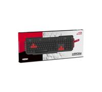 SpeedLink - Ludicium Teclado Gaming En Español, Color Negro (PC)