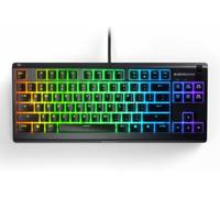 SteelSeries Apex 3 TKL - Teclado Gaming - Factor forma compacto TKL de esports - Iluminación RGB de 8 zonas - Teclado americano (QWERTY)