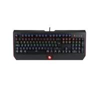 Teclado gaming talius rune negro negro/rojo qwerty español