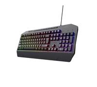 Trust GXT 836 Evocx teclado Juego USB QWERTY Inglés de EE. UU. Negro