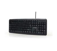 Teclado gembird kb-u-103-es negro español