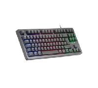 TECLADO H-MECH GAMING MARS GAMING MK023 FRANCES COLOR NEGRO TAMA??O COMPACTO TKL ILUMINACION RGB MK023FR