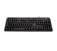 Teclado IGGUAL CK-BASIC-120T de membrana completo con teclas multimedia USB