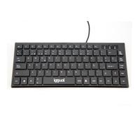 iggual Teclado Teclado USB Compacto TKL Slim TKL-USB Negro Negro